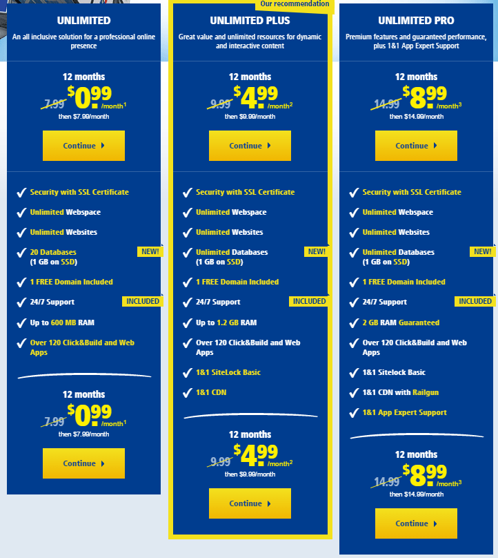 1and1-hosting-plans