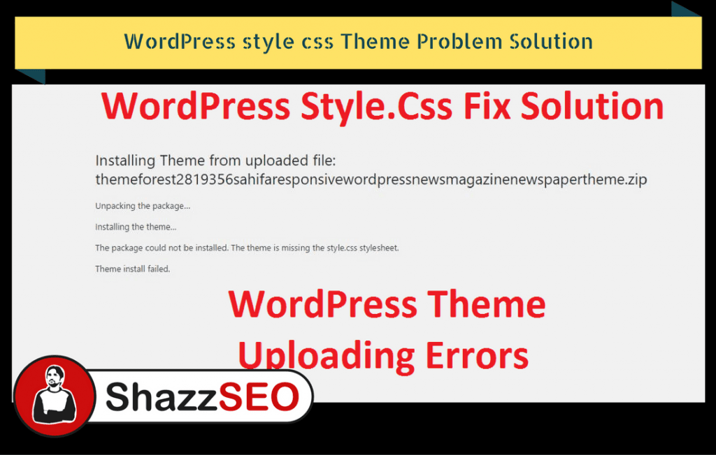 wordpress-style-css-theme-problem-solution