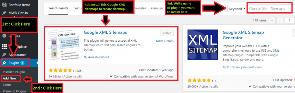 How to create Google XML sitemap