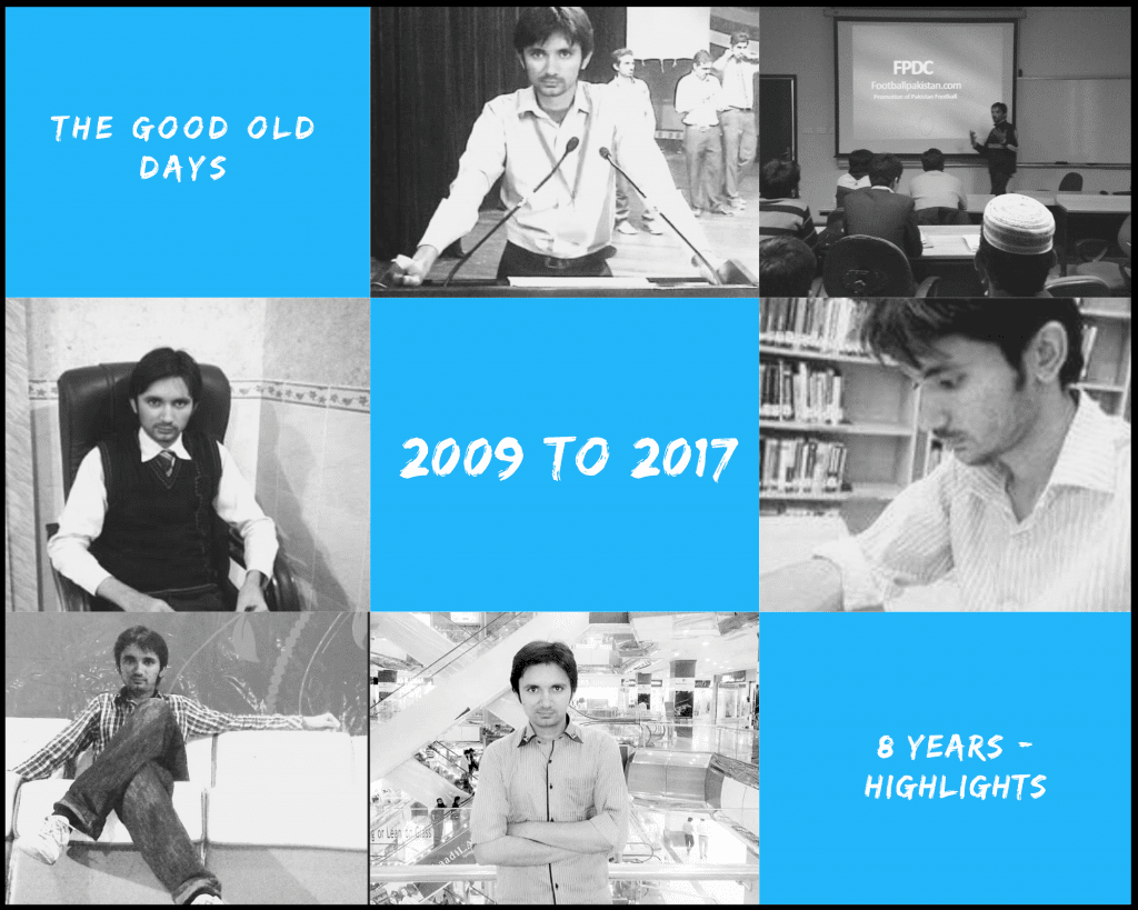 Shahzaib Ul Hassan career milestones from 2009 to 2017