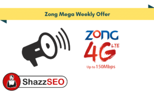 Zong Mega Weekly Offer 2025