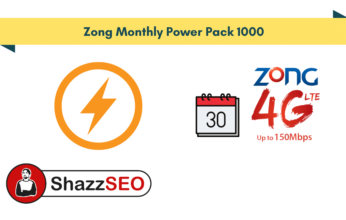 Zong Monthly Power Pack 1000