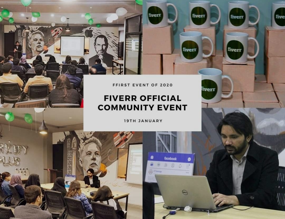 Fiverr community Event in lahore