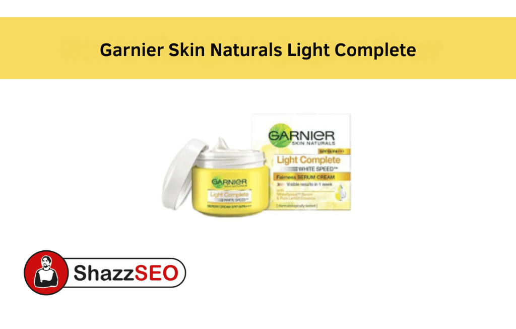 Garnier Skin Naturals Light Complete Whitening Cream